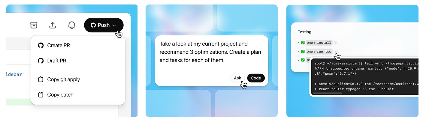 ¿Qué puede hacer Codex?